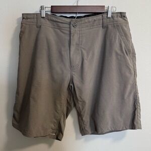 Kuhl Men's Shift Amphibia Short Swim Hybrid Cement Grey Cargo Lightweight 40